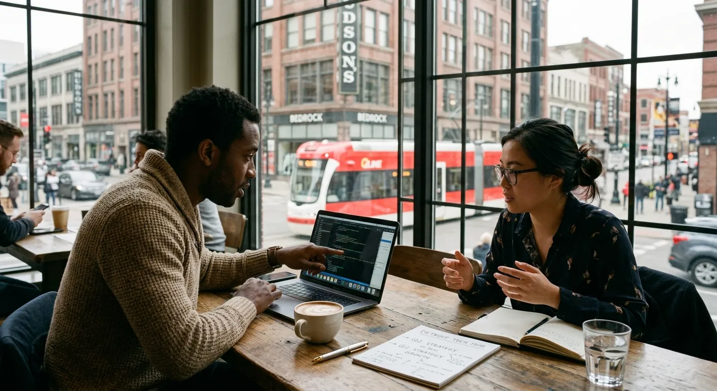 High-tech engineering workspace in Michigan