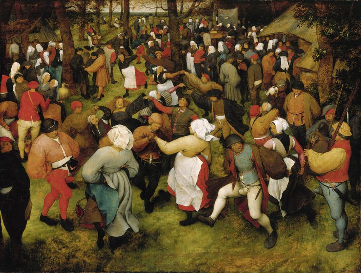 The Wedding Dance by Pieter Bruegel the Elder, 1566