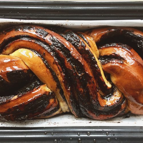 Chocolate babka.