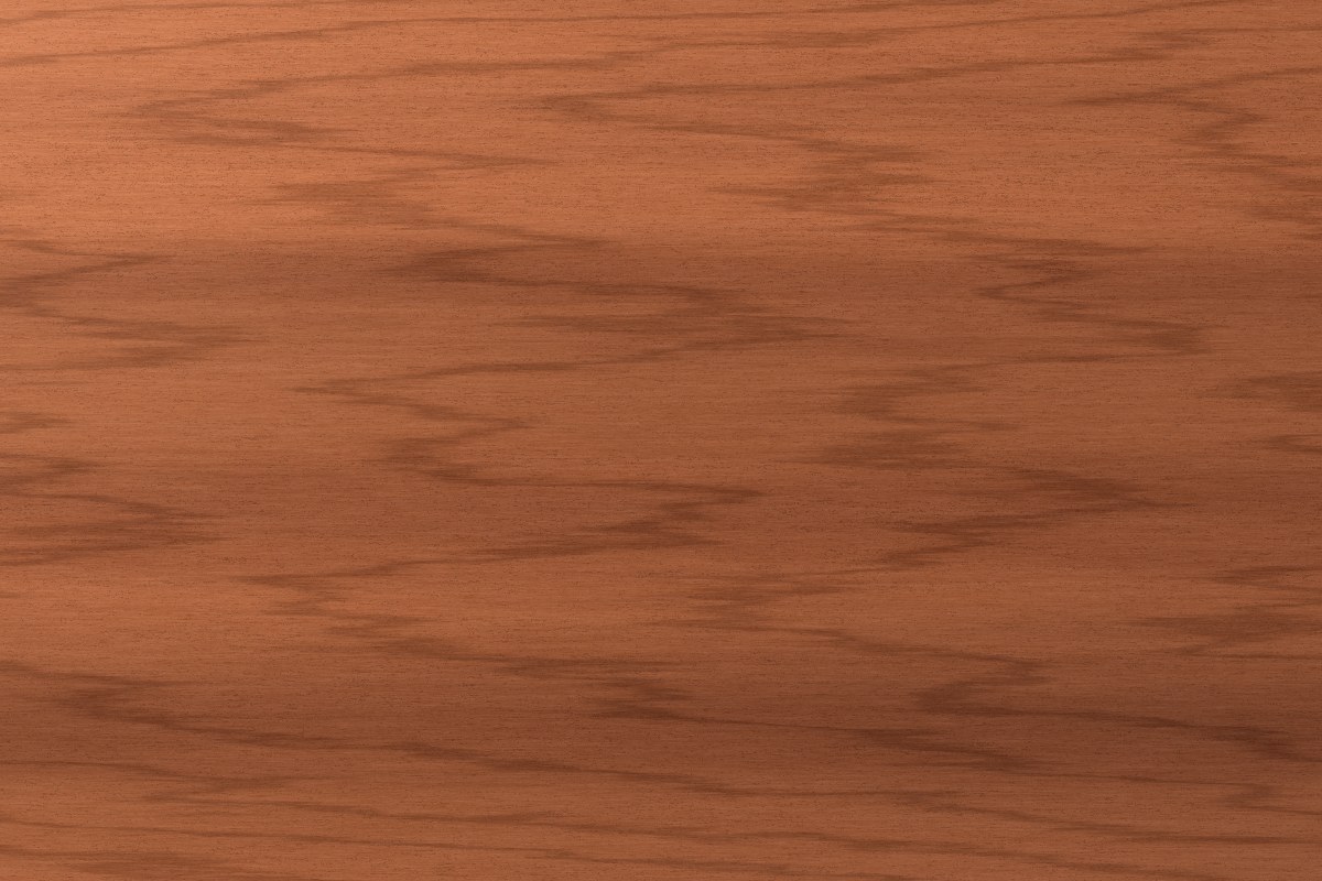 Sapele, flatsawn, showing its figure and color