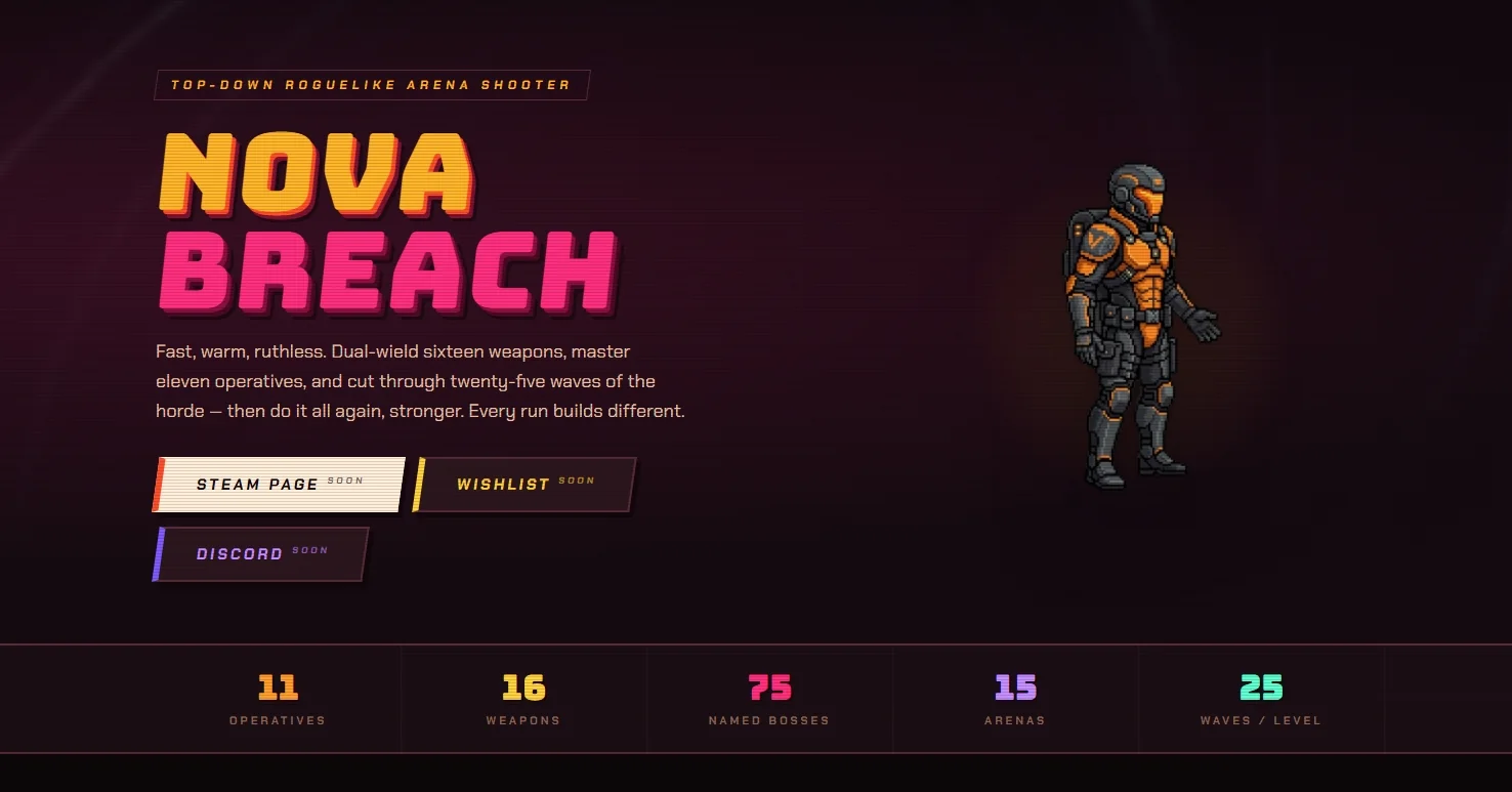 Nova Breach — Horde Combat & Battle Field