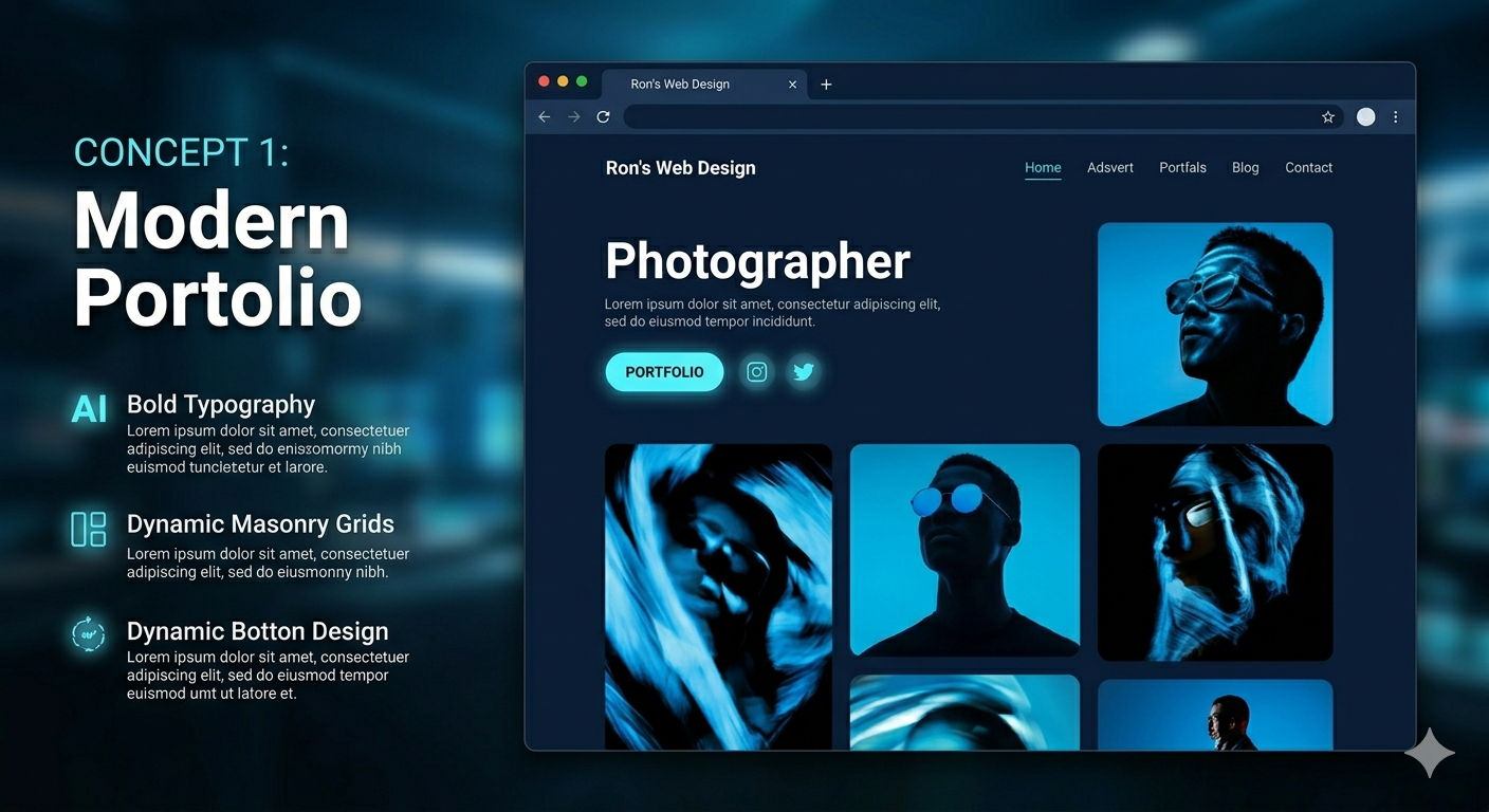 Creative Portfolio Website Template