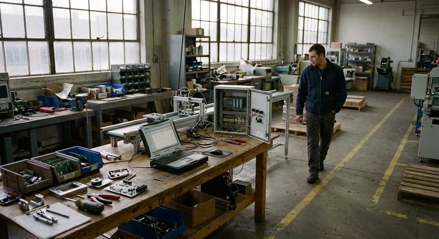 Automation system monitoring and maintenance concept