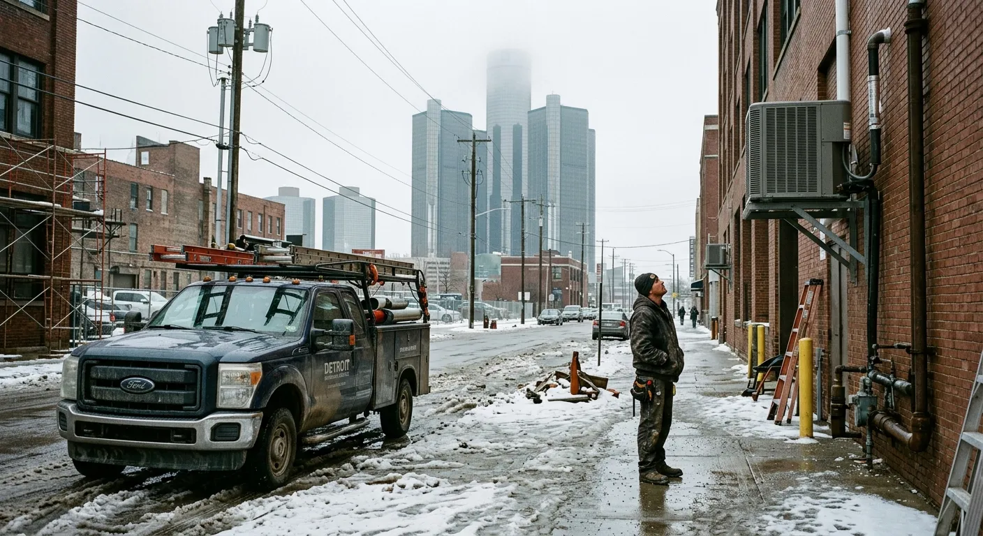 Michigan Trades Site Winter Preparation